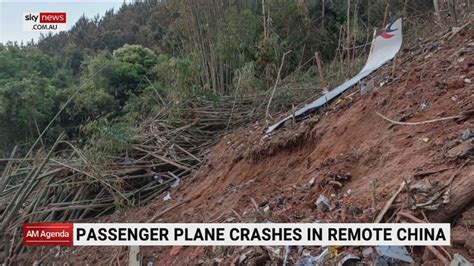 Passenger plane crashes in remote China .